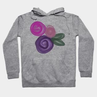 Violet boquet Hoodie